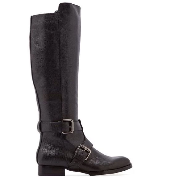 Kelsi Dagger Karavan Leather Boot in Black 7 - Picture 1 of 16